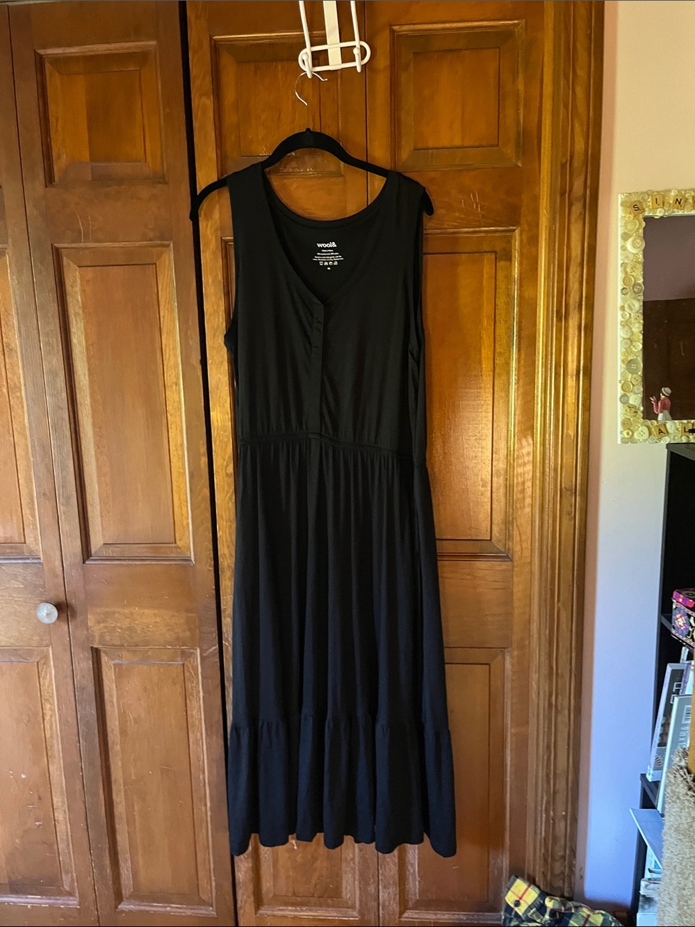 Wool& midi dress